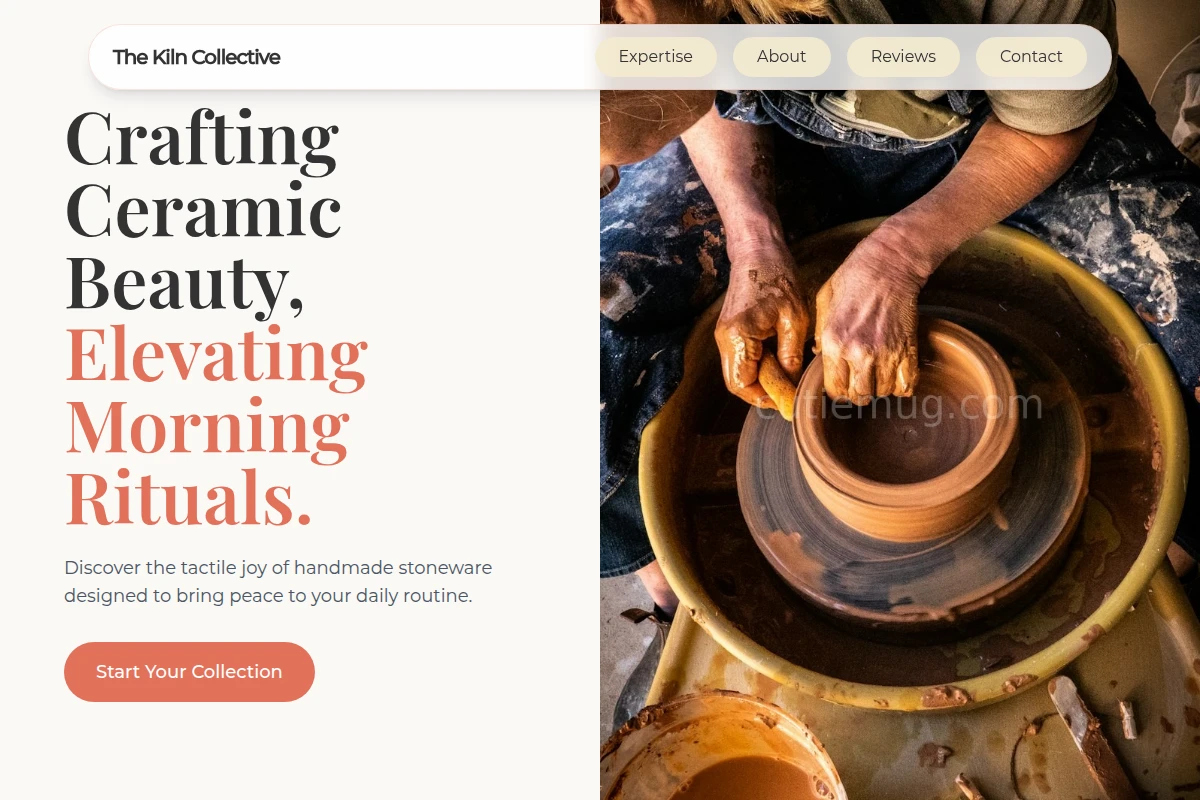 handmade Pottery Ceramic Studio