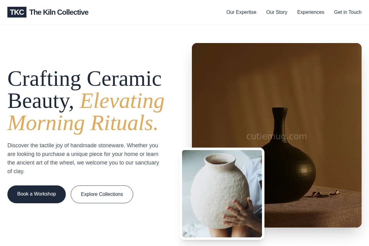 handmade Pottery Ceramic Studio